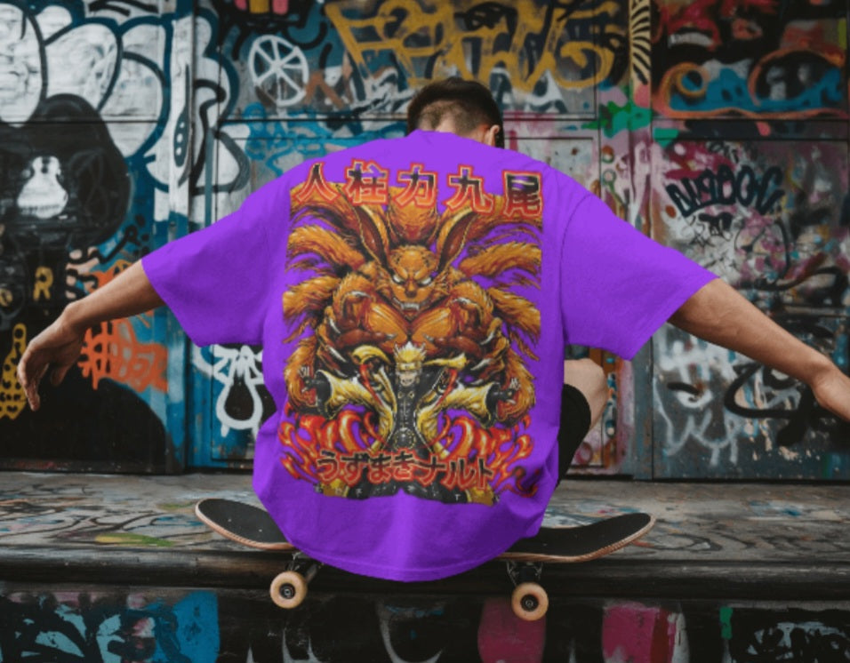 Oversized tee - “Naruto”