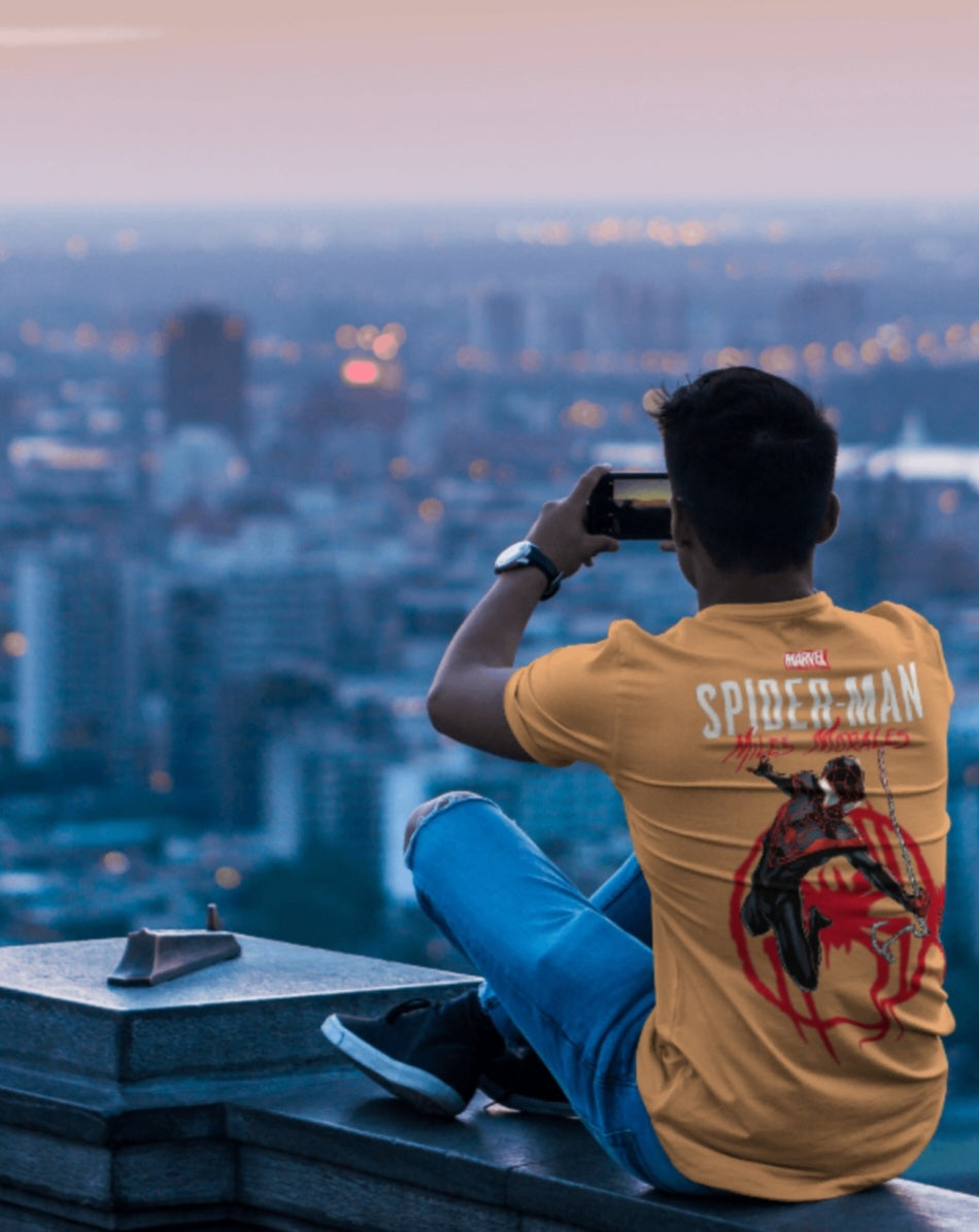 oversized tee - "spiderman - miles morales"