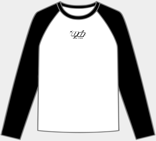 Oversized Raglan Waffle-Knit -Void  Black