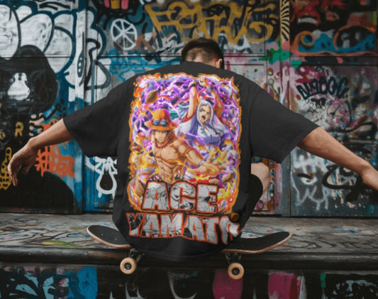 Oversized tee - “Ace Yamato”
