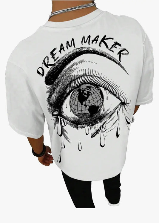 oversized tee - "dream maker"